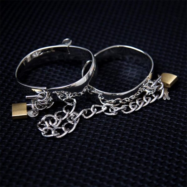 Esposas DE Metal Para Tobillos Mujer 8 Cm - Imagen 2