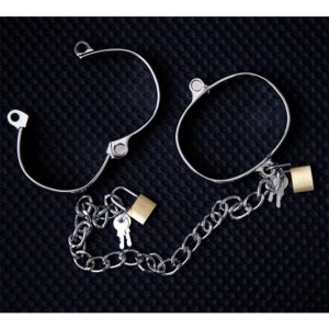 Esposas DE Metal Para Tobillos Mujer 8 Cm