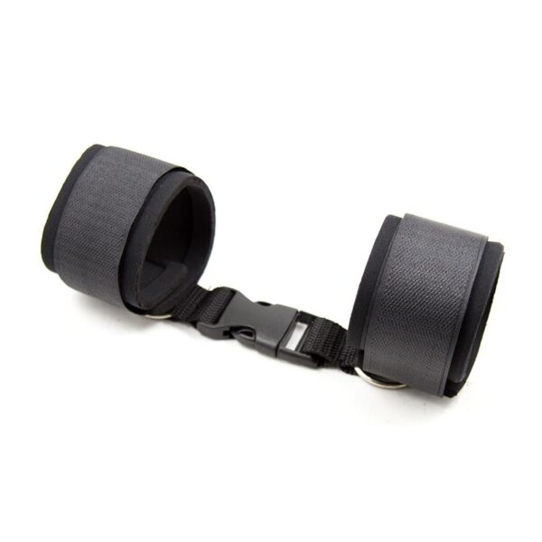 Esposas DE Neopreno Con Velcro Negro - Imagen 2