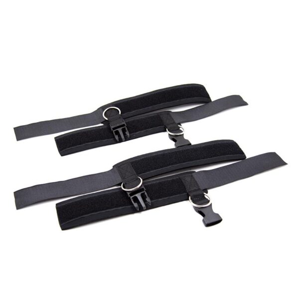 Esposas DE Neopreno Con Velcro Negro - Imagen 3