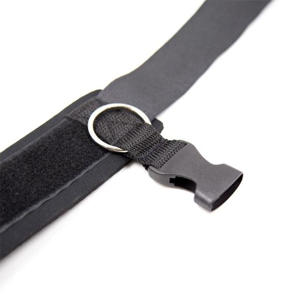 Esposas DE Neopreno Con Velcro Negro - Imagen 6