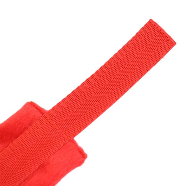 Esposas DE Tela Con Velcro Para Muñecas Con Pelo Largo Rojo - Imagen 4