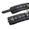Esposas Para Tobillos Con Interior Acolchado 35 Cm Negro - Imagen 4