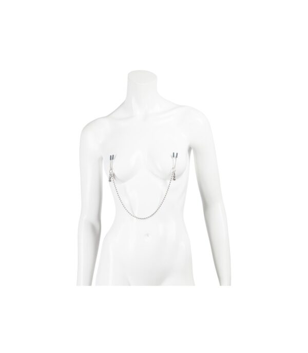 Fifty Shades at My Mercy Beaded Chain Nipple Clamps - Imagen 3