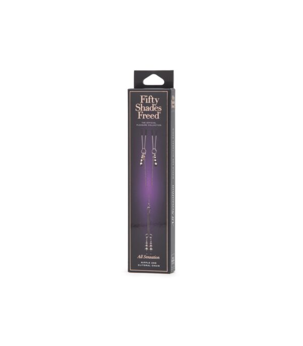 Fifty Shades Freed All Sensation Nipple & Clitoral Chain - Imagen 5