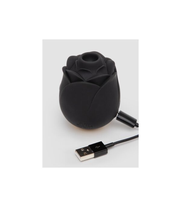 Fifty Shades Rose Suction Black - Imagen 6
