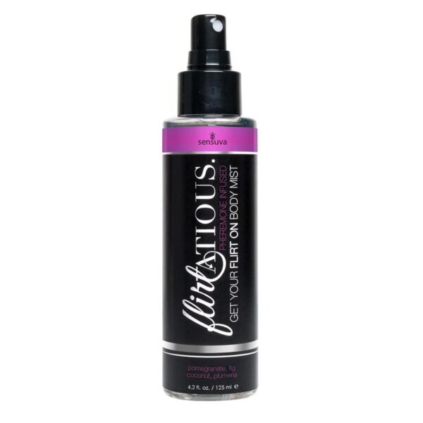 Flirtatious Bruma Corporal Con Feromonas Granada. Coco Y Plumeria 125 Ml
