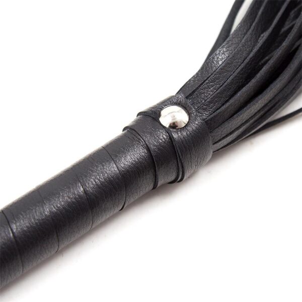 Flogger Mango DE Metal 69 Cm Negro - Imagen 4
