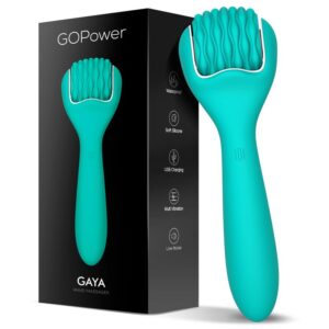 Gaya Masajeador Doble Función Usb Silicona