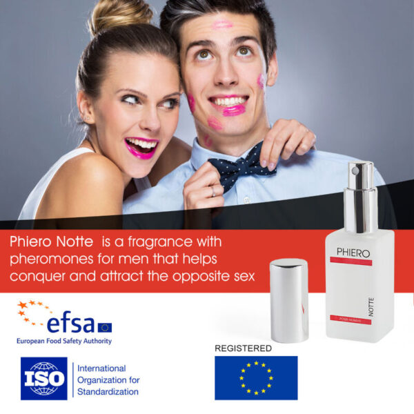 500 Cosmetics – Phiero Notte Perfume Con Feromonas Masculino - Imagen 2