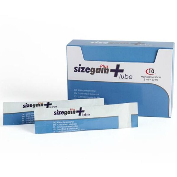 500 Cosmetics – Sizegain Plus Lube Lubricante Efecto Frio - Imagen 2