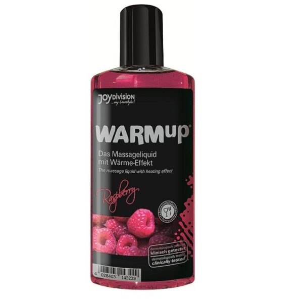 Joydivision Warmup – Aceite DE Masaje Efecto Calor Frambuesa 150ml