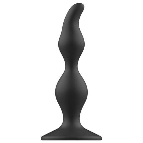 Addicted Toys – Anal Sexual Plug 12 Cm Negro - Imagen 2