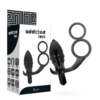 Addicted Toys – Plug Anal Con Anilla Doble Negro