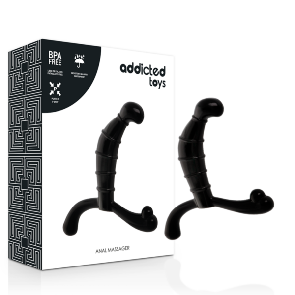 Addicted Toys – Prostate Anal Pleasure Negro - Imagen 2