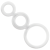 Addicted Toys – Set Anillos Pene Y Testiculos Clear - Imagen 2