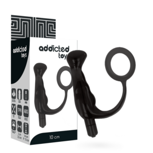 Addicted Toys – Vibrador Prosttico Negro 10 Cm