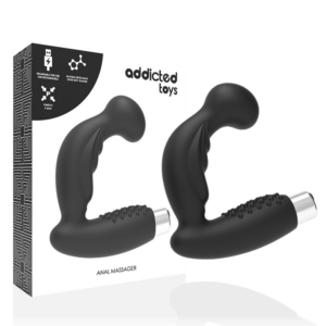 Addicted Toys – Vibrador Prosttico Recargable Model 3 – Negro
