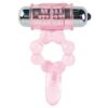 Baile – Anillo Silicona 10 Ritmos Lengua Con Vibracion Rosa - Imagen 2