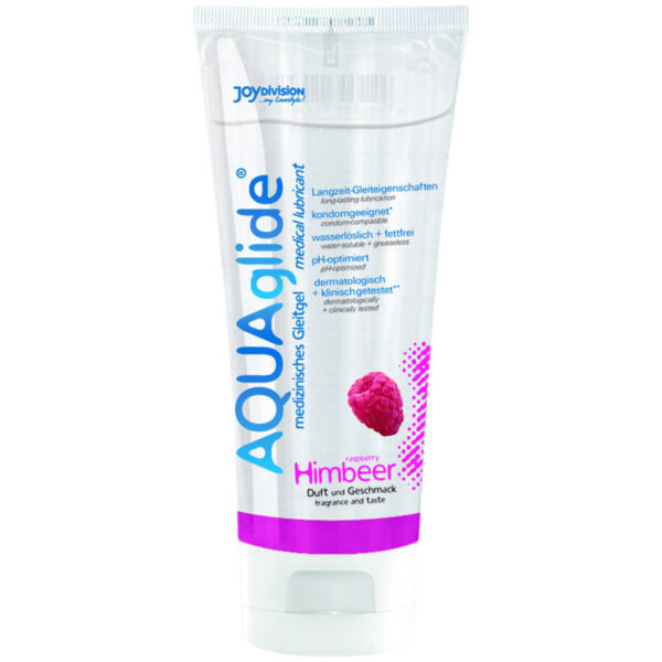 Joydivision Aquaglide – Lubricante Sabor Frambuesa 100 Ml