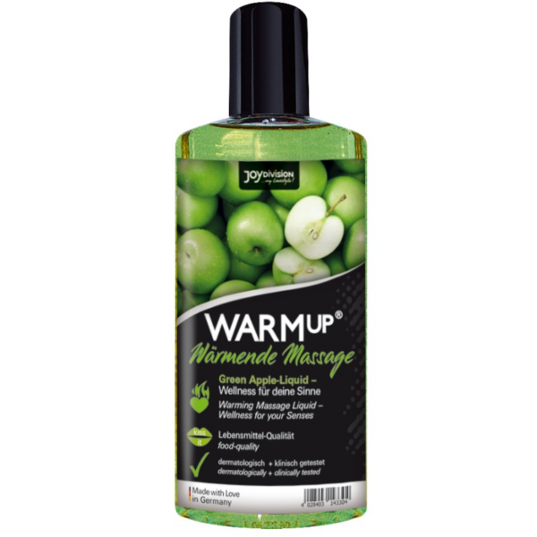 Joydivision Warmup – Aceite DE Masaje Manzana Verde 150 Ml