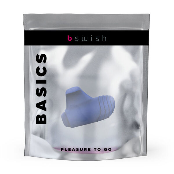 B Swish – Dedo Vibrador Bteased Basic Azul - Imagen 2