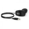 B-vibe – Rimming Control Remoto Anal Plug Petite Negro - Imagen 2
