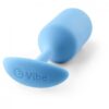 B-vibe – Snug Plug Anal 3 Azul Cielo - Imagen 2
