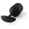 B-vibe – Snug Plug Anal 4 Negro - Imagen 2