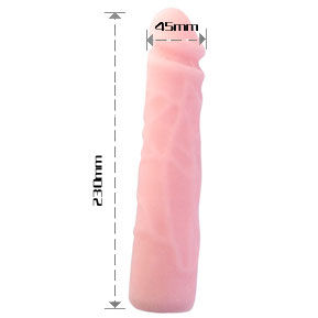 Baile – Dildo Silicona Tacto Piel Realistico 23 Cm