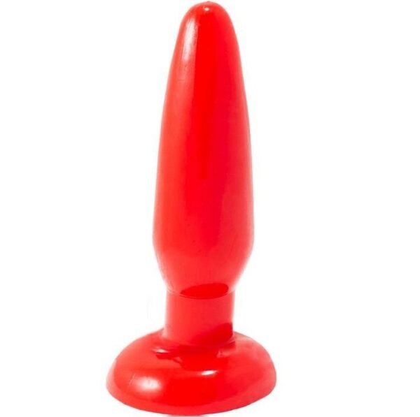 Baile – Plug Anal Pequeño Rojo 15  Cm - Imagen 2