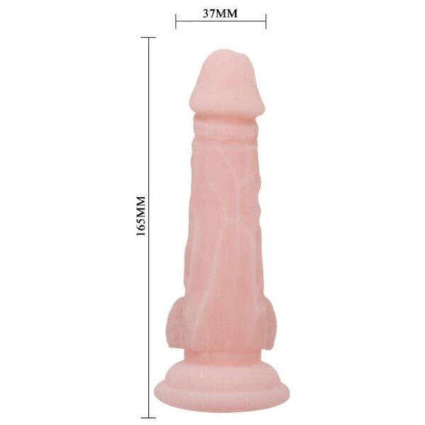Baile – Super Dildo Realistico Natural 16.5 Cm - Imagen 2