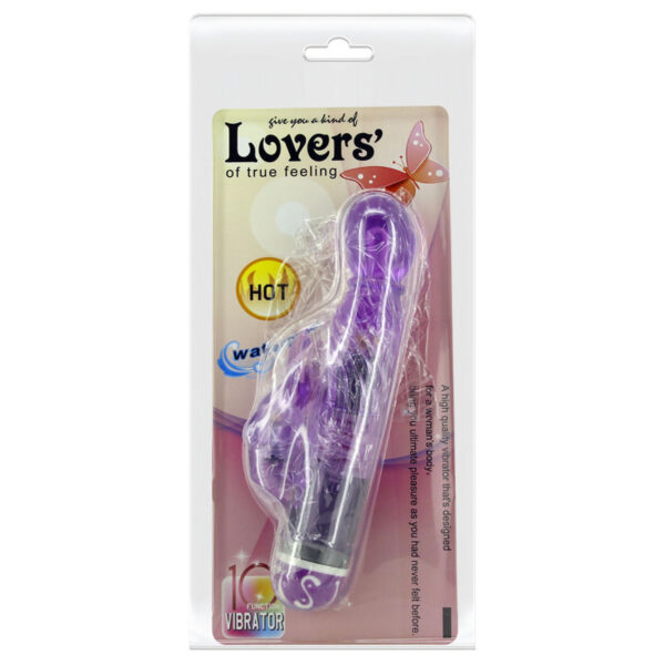 Baile – Vibrador Multivelocidad Con Estimulador Lila - Imagen 2