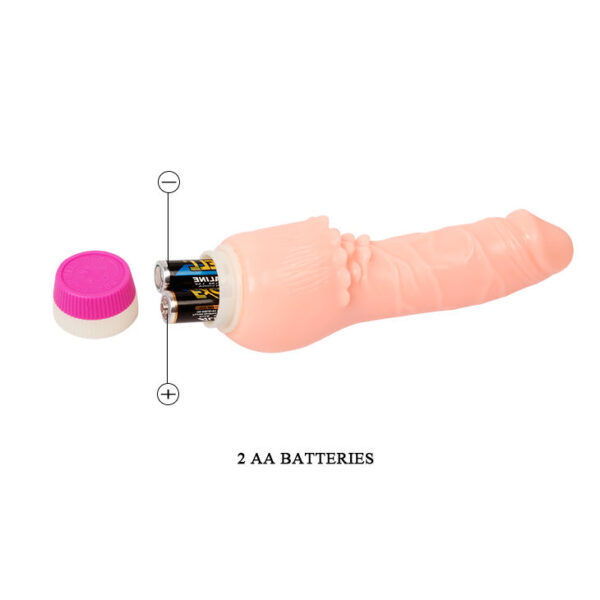 Baile – Waves Of Pleasure Realistic Vibrating 19.5 Cm - Imagen 2