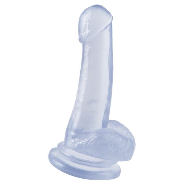 Basix Pene DE Gelatina Succion Transparente 18 Cm - Imagen 2