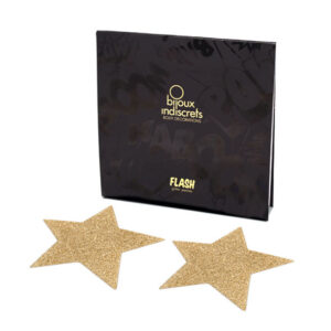 Bijoux – Indiscrets Pezoneras Flash Estrella Dorada
