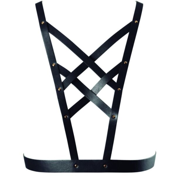 Bijoux – Indiscrets Maze Arnes Cruzado Con Escote Negro