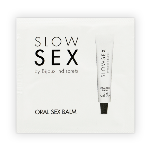 Bijoux – Slow Sex Balsamo Para Sexo Oral Monodosis