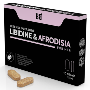 Blackbull by Spartan – Libidine & Afrodisia Placer Intenso Para Mujer 10 Cápsulas