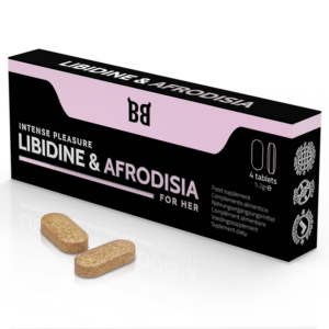 Blackbull by Spartan – Libidine & Afrodisia Placer Intenso Para Mujer 4 Cápsulas