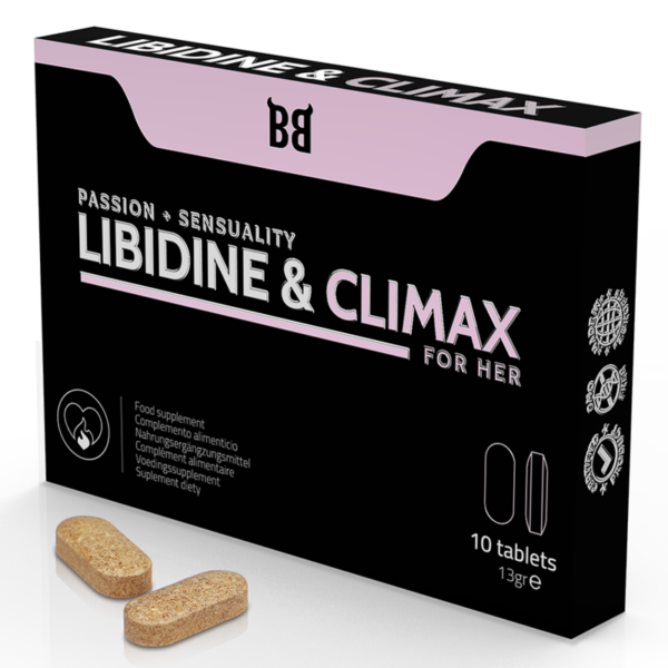 Blackbull by Spartan – Libidine & Climax Aumento Líbido Para Mujer 10 Cápsulas