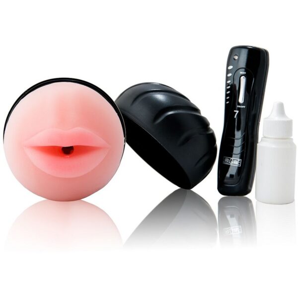 Boca Masturbador Con Vibrador 7 Ritmos - Imagen 2