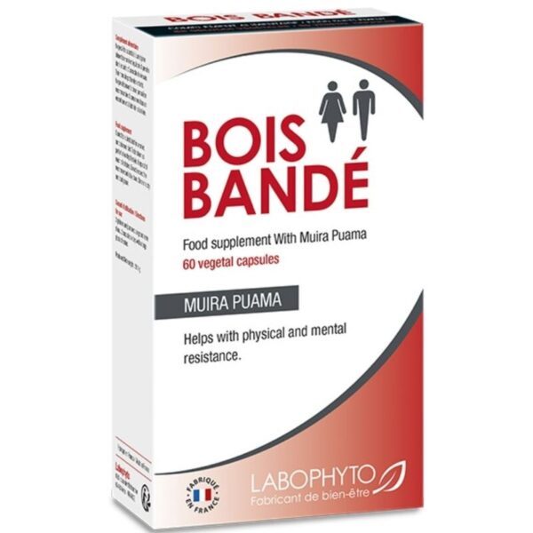 Bois Bandé Complemento Alimenticion Resistencia Fisica Y Mental 60 Cap