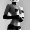 Bijoux – Burlesque Cubrepezones Brillantes Con Lazo