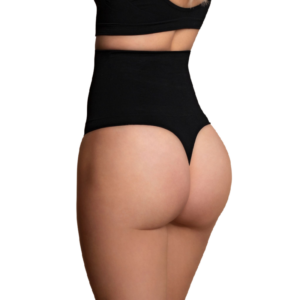 Bye-bra – Faja Sin Costuras Estilo Tanga Negro Talla M