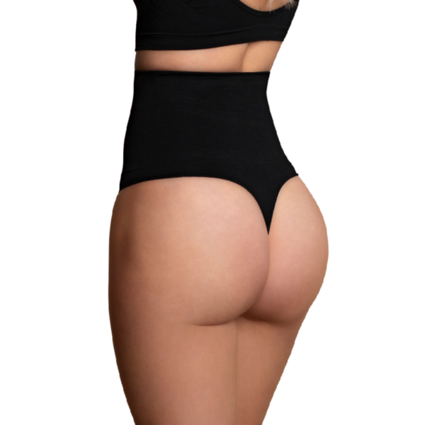 Bye-bra – Faja Sin Costuras Estilo Tanga Negro Talla Xxl