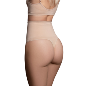 Bye-bra – Faja Sin Costuras Estilo Tanga Beige Talla Xxl