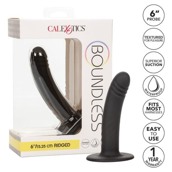 Calex Boundless Dildo 15.25 Cm Compatible Con Arnes - Imagen 2