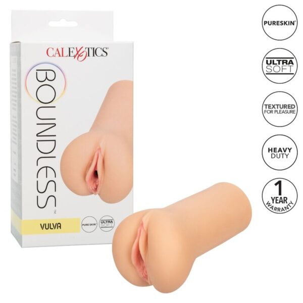 Calex Boundless Vulva Masturbador – Tono Light - Imagen 2