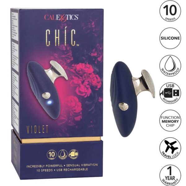 Calex Chic Violet Estimulador 10 Speeds - Imagen 2